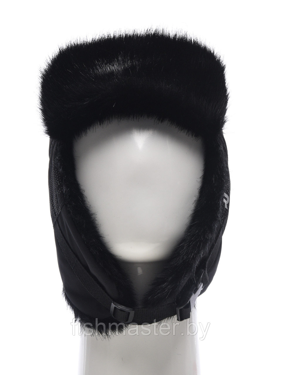 Шапка ушанка зимняя HUNTSMAN REFLECT цвет Чёрный/норка с маской
