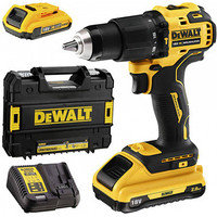 Ударная дрель-шуруповерт DeWalt DCD709D2T (с 2-мя АКБ 2 Ah, кейс), фото 2