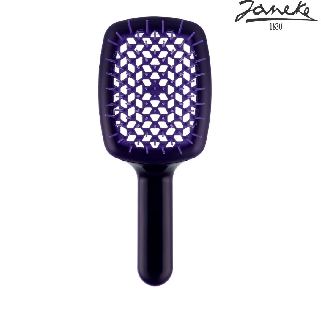 Расческа Janeke Curvy M, 21 × 8,5 × 4 см Фиолетовая