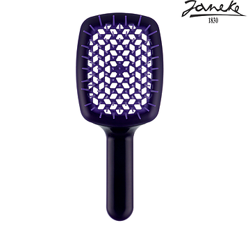 Расческа Janeke Curvy M, 21 × 8,5 × 4 см Фиолетовая