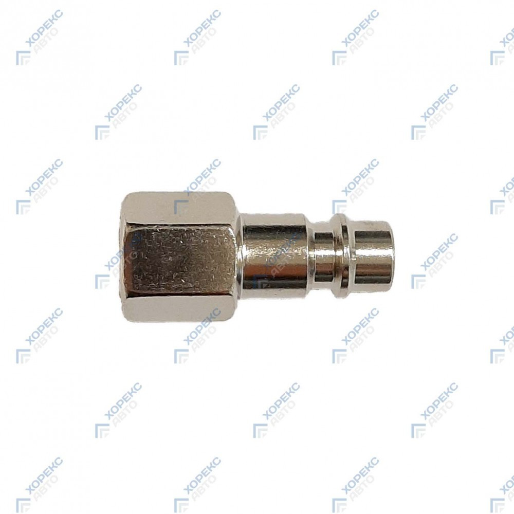 Штуцер пневматический стальной 1/4" ВР Гамматест YE12-2PF