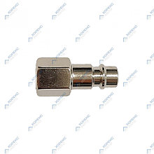 Штуцер пневматический стальной 1/4" ВР Гамматест YE12-2PF