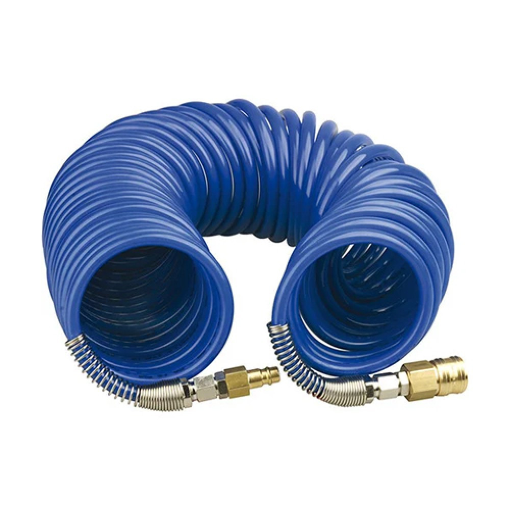 Шланг пневматический спиральный Гамматест PU8*12-20м спиральный