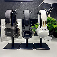 Наушники беспроводные Major IV 4 премиум копия большие маршал мажор Bluetooth, черные и коричневые