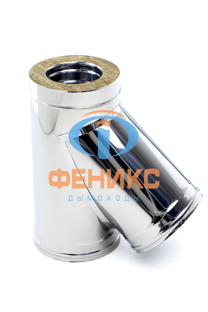 Тройник сэндвич 2ТР 45 (AISI 430/1 мм) 115/200