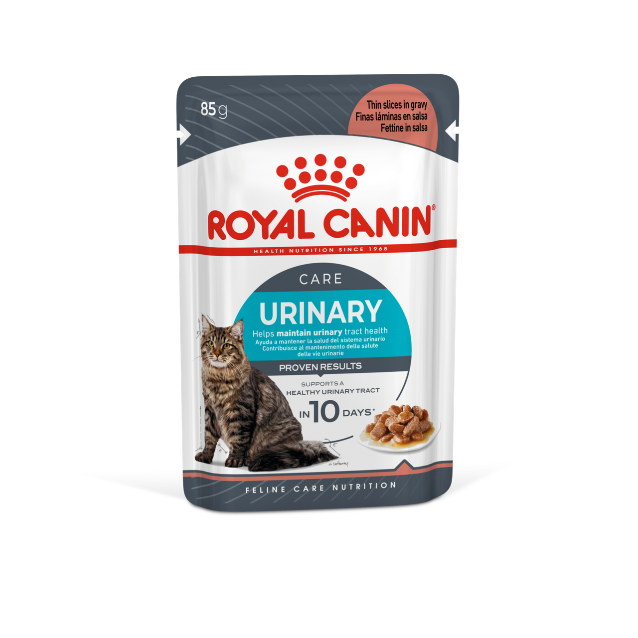 Корм влажный Royal Canin Urinary Care для кошек (профилактика мочекаменной болезни)85гр.