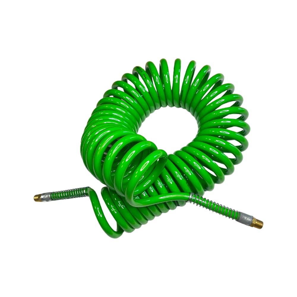 Пневмошланг витой 16 х 12 - 20 м НР 1/2" Гамматест (без быстроразъемов)