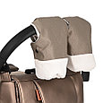 Коляска-люлька детская Pituso 1в1 Leticia Classic короб Grey +Кожа Grey Metalic/14d, фото 5