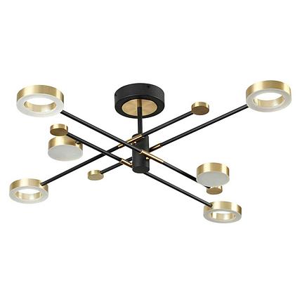 Потолочная светодиодная люстра Odeon Light Midcent Denzel 4321/55CL, фото 2