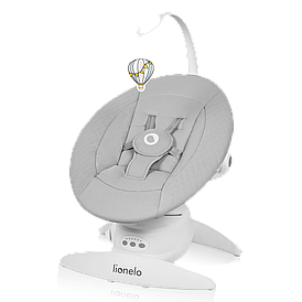 Электрокачели для новорожденных Lionelo Iris | Grey Concrete