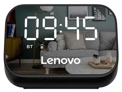 Беспроводная портативная колонка с часами+будильник Lenovo TS13
