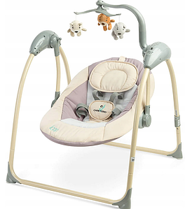 Электрокачели для новорожденных Caretero Loop | Beige