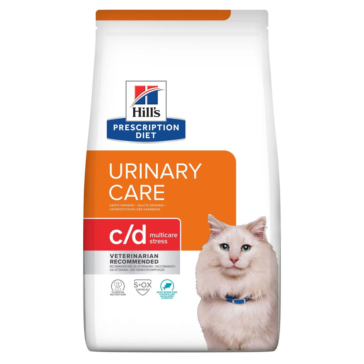 Корм-диета Hill's PD c/d Multicare Urinary Stress для кошек при заболевании мочевыводящих путей (развес)