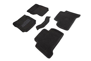 3D коврики ворсовые Volkswagen Amarok (2009-) / Фольксваген Амарок [83736] (SeiNtex)