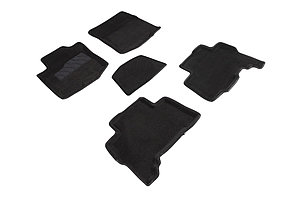 3D коврики ворсовые Toyota Land Cruiser Prado 150 (209-2013) / Ленд Крузер [87450] (SeiNtex)