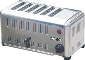 Тостер AIRHOT VT-6  (460x210x225мм, 220В, 3,24кВт, на 6 ломтиков хлеба)