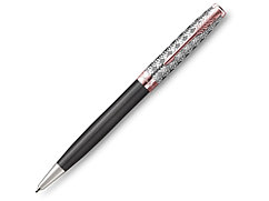 Шариковая ручка Parker Sonnet Premium Metal & Grey Lacquer PGT, стержень: M, цвет чернил: black , в подарочной
