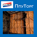 Утепление стен ППУ POLYNOR