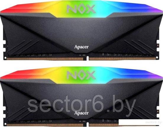 Оперативная память Apacer NOX RGB 2x8ГБ DDR4 3200 МГц AH4U16G32C28YNBAA-2, фото 2