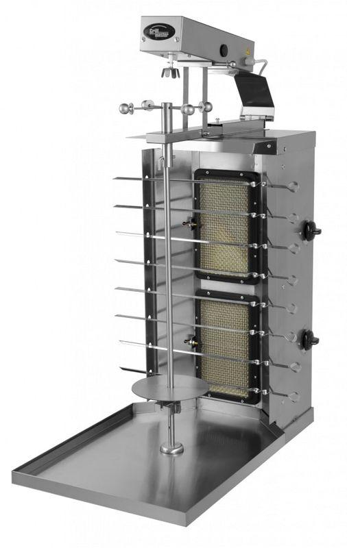 АППАРАТ ДЛЯ ШАУРМЫ GRILL MASTER Ф2ШМГ(У) 11211 ГАЗ (430х800х975мм, 0,47 кг/ч; 0,81 м3/ч, Усиленный мотор