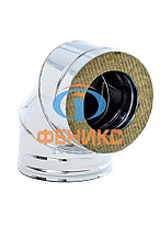 Отвод сэндвич 2ОТ 90 (AISI 430/1 мм)