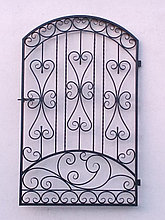 Кованая калитка №15