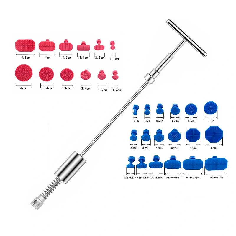 Обратный молоток - инструмент для беспокрасочного удаления и вытягивания вмятин на кузове автомобиля, 18+12