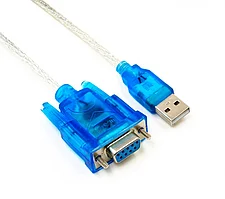 Кабель - переходник USB2.0 - RS232 (DB9), папа-мама, 1,5 метра 556929