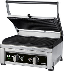 Гриль контактный T-LUX CGE 40 (400х360х260мм, 1,8кВт, 220В, рифленые)