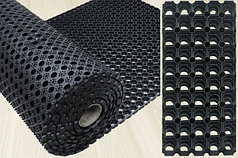 Резиновая ячеистая дорожка 16мм, 1х10м