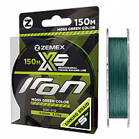 Плетеный шнур ZEMEX IRON X5 150 м. moss green