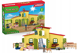Игровой набор Schleich Большая ферма с животными и аксессуарами 42605