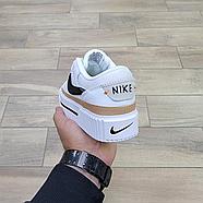 Кроссовки Nike Court Legacy Lift White Black, фото 4