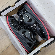 Кроссовки Air Jordan 1 Low Black Red, фото 6