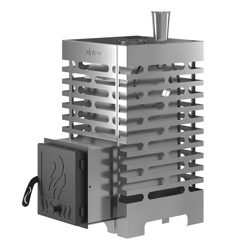 Стальная печь для бани ASTON 16 INOX
