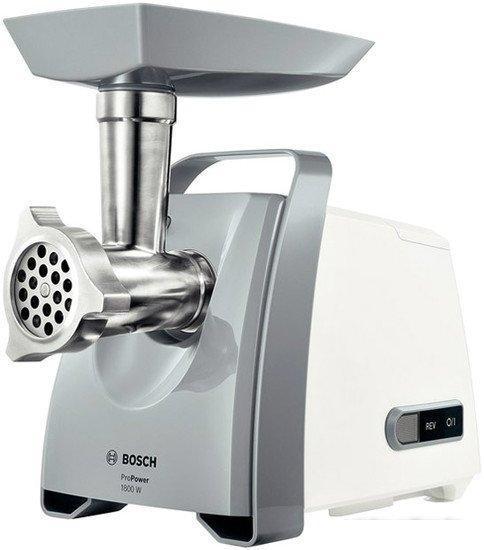 Мясорубка Bosch ProPower MFW66020,  белый / серый