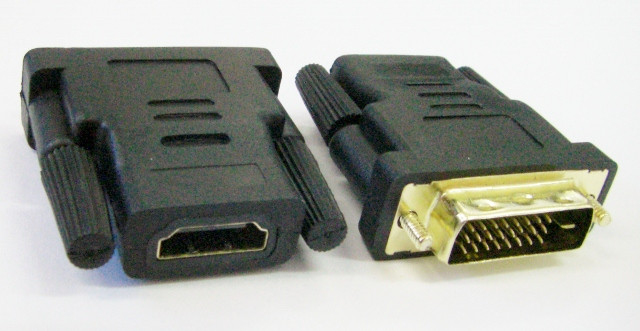 Переходник HDMI в DVI - фото 1 - id-p34154856