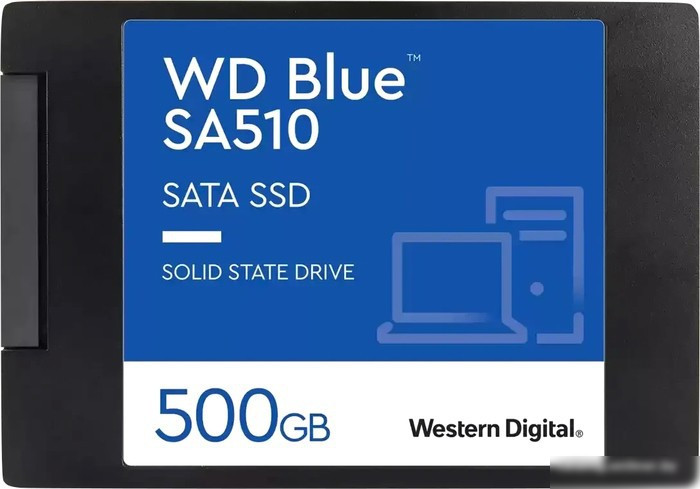 SSD WD Blue SA510 500GB WDS500G3B0A, фото 1