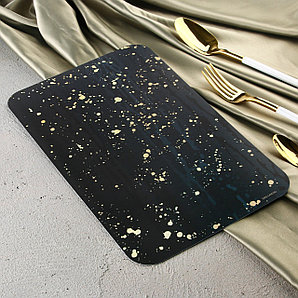 Доска разделочная Black Splashes, 30х20см 9215744