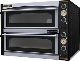 Печь для пиццы WLBake WellPizza Professionale 44M (1000х945х745 мм; 380В; 12кВт, 2 камеры 720х720х140 мм; 4+4)