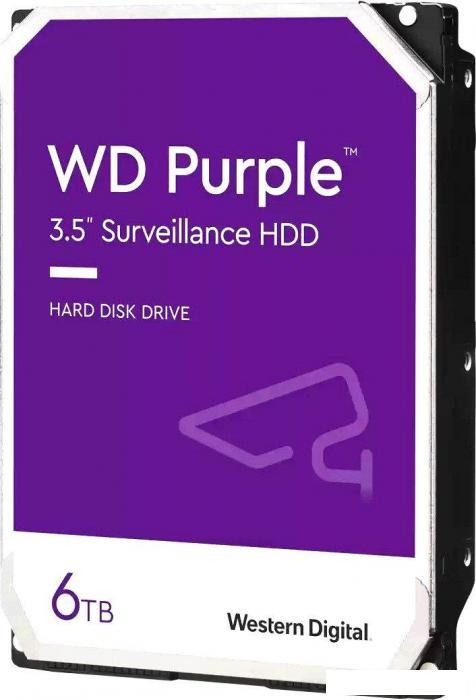 Жесткий диск WD Purple 6TB WD64PURZ