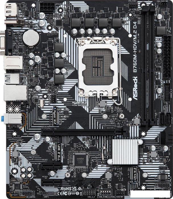 Материнская плата ASRock B760M-HDV/M.2 D4