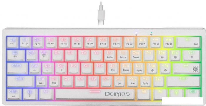 Клавиатура Defender Deimos GK-303 (белый)