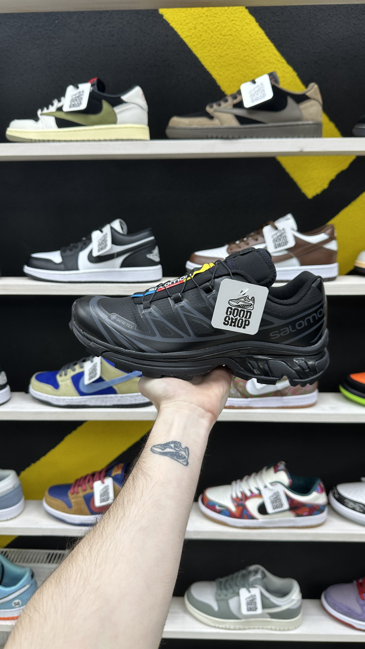 Кроссовки WTR Salomon XT-6 GTX All Black