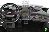 Детский электромобиль RiverToys A999AA (зеленый карбон) Buggy Двухместный Скорость: 20 км/ч, 48V, до 150 кг., фото 2
