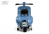 Детский электроскутер RiverToys VESPA M888MM (синий), фото 2