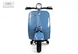 Детский электроскутер RiverToys VESPA M888MM (синий), фото 3