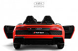 Детский электромобиль RiverToys Audi R8 M333MM (красный) Лицензионная модель Двухместный До 100 кг. Скорость, фото 6