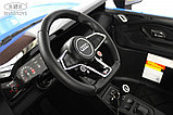 Детский электромобиль RiverToys Audi R8 M333MM (синий) Лицензионная модель Двухместный До 100 кг. Скорость до, фото 4