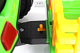 Детский электромобиль RiverToys K111KK (зелёный) Трактор, фото 5